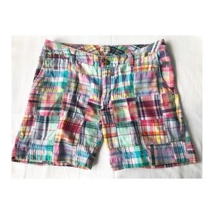 Cremieux classic madras shorts